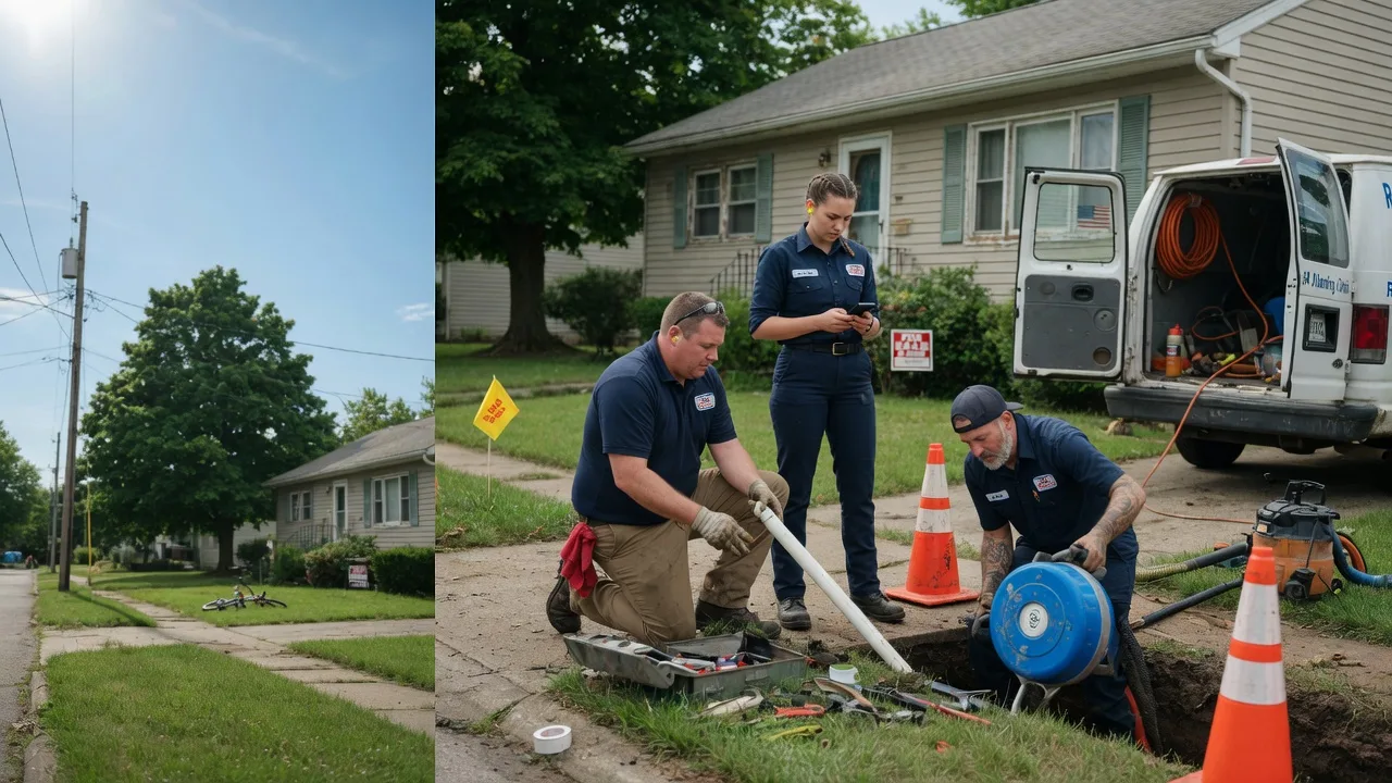 Sewer Line Repair in New Richmond, WI near me